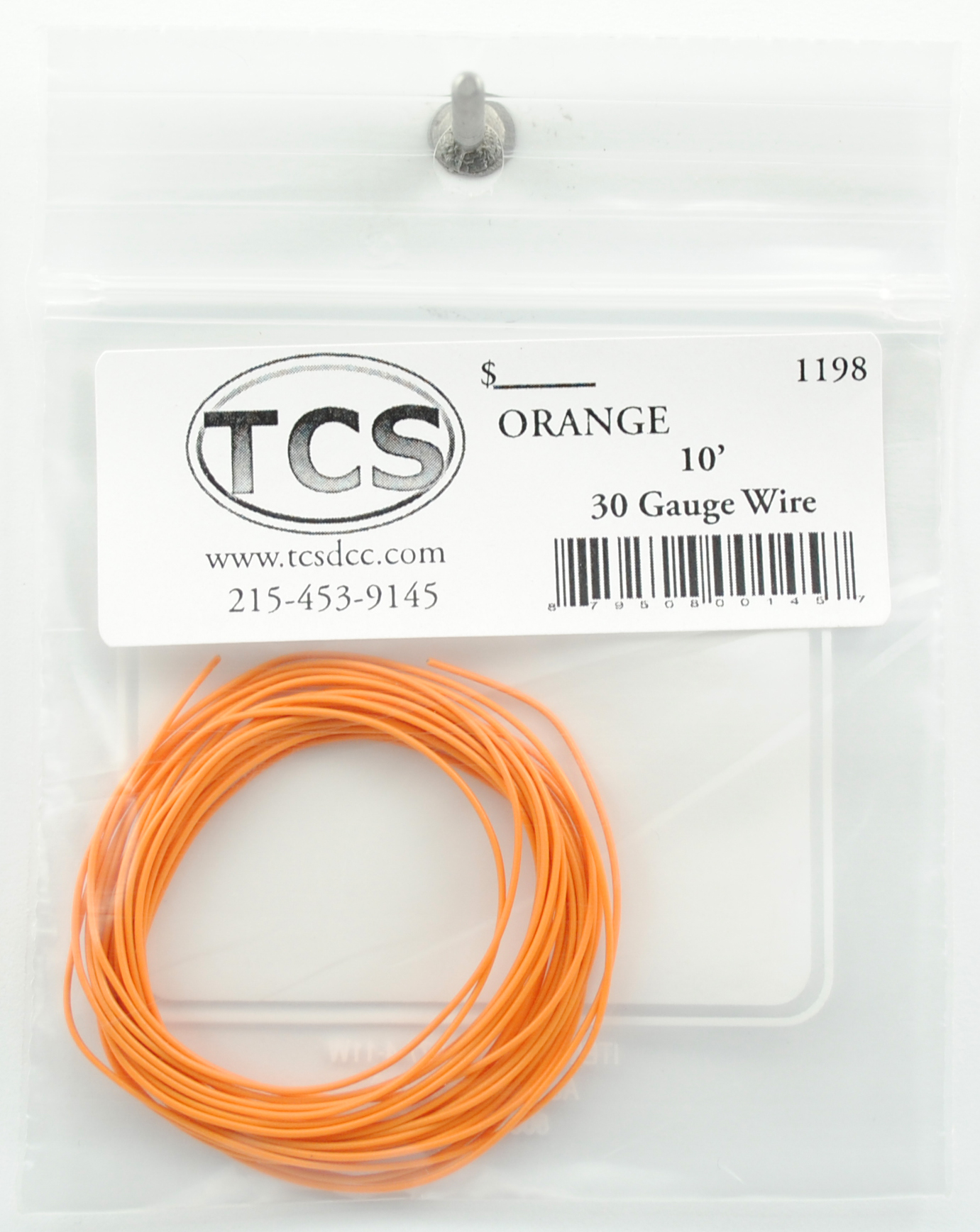 10ft 30awg - Orange