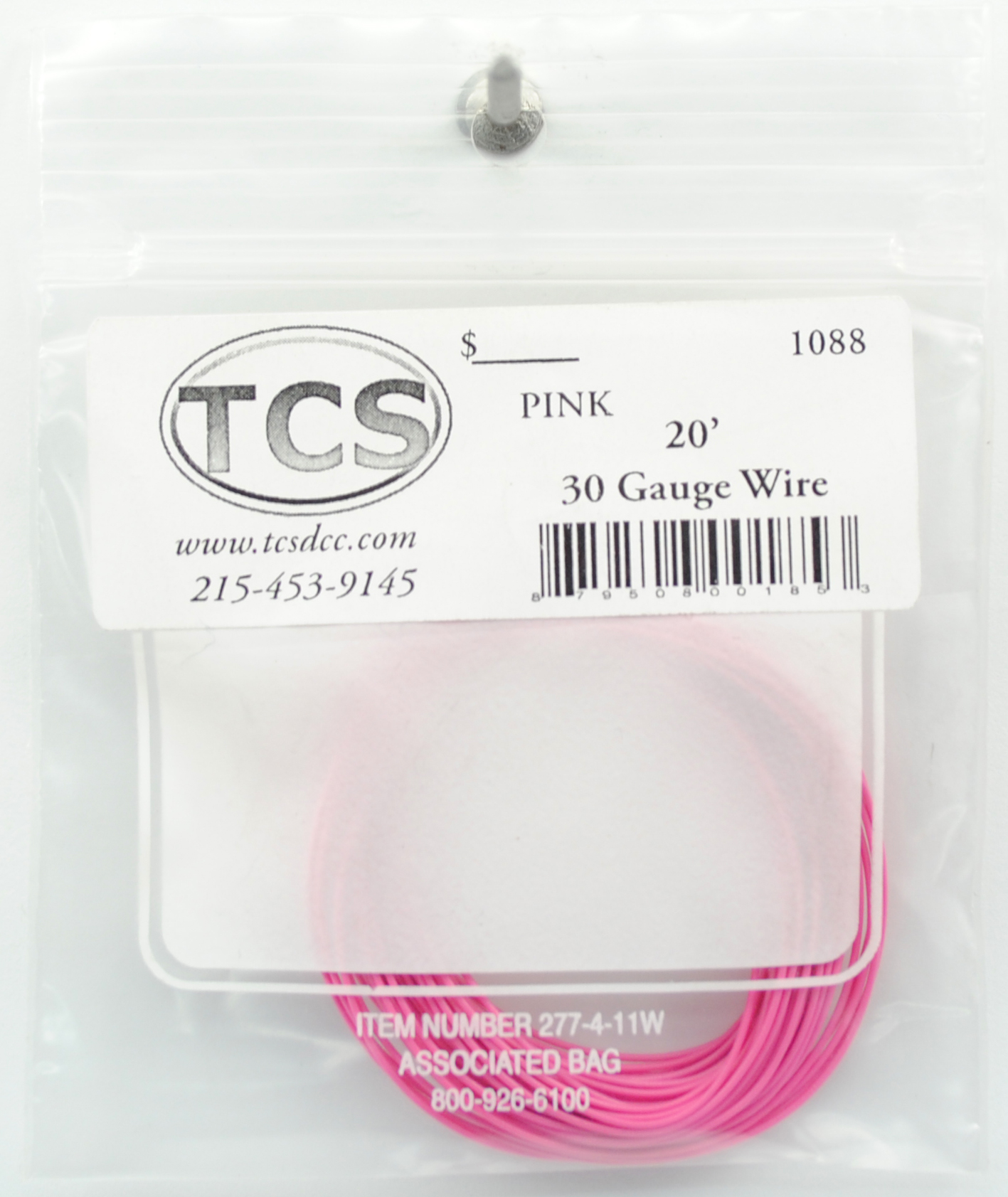 20ft 30awg - Pink