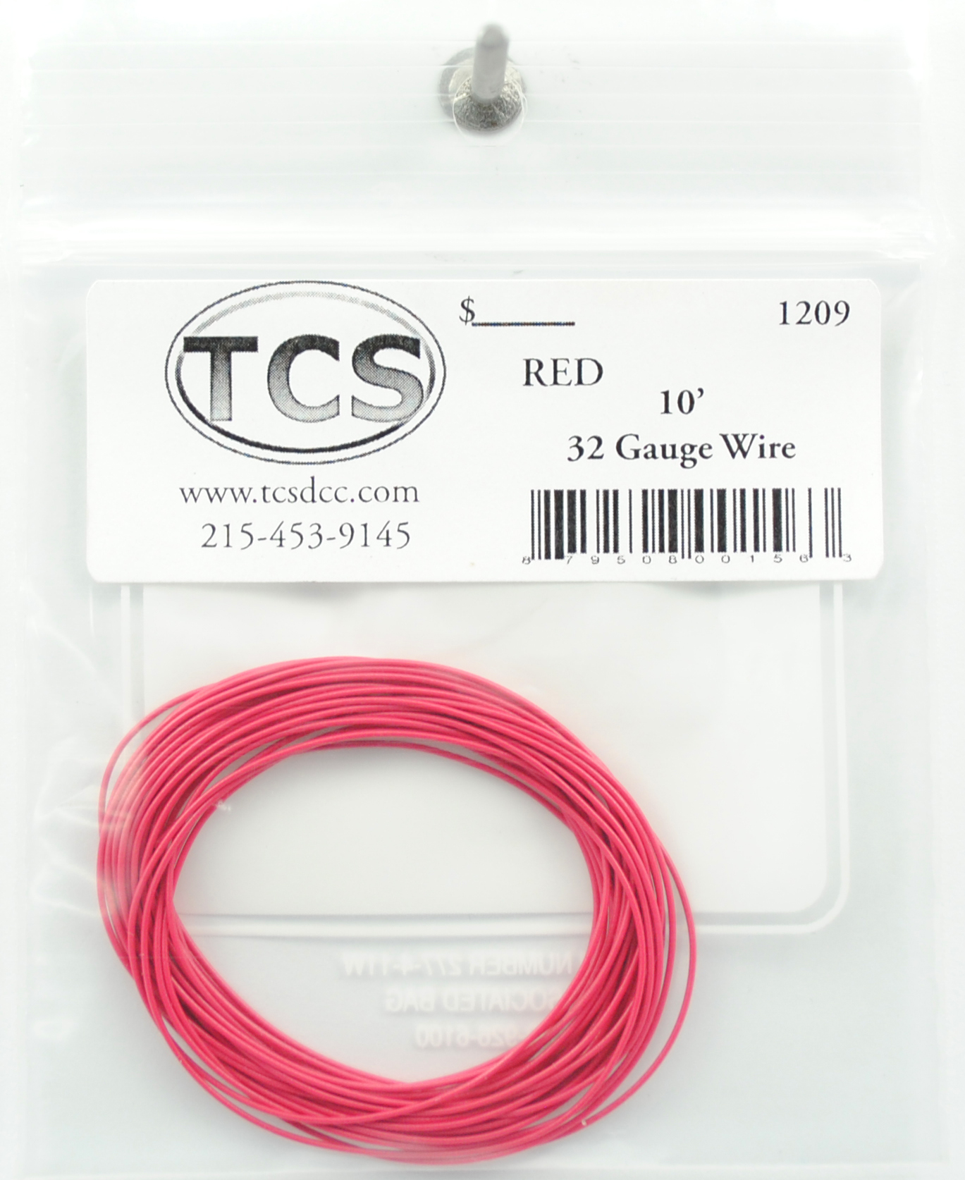 10ft 32awg - Red