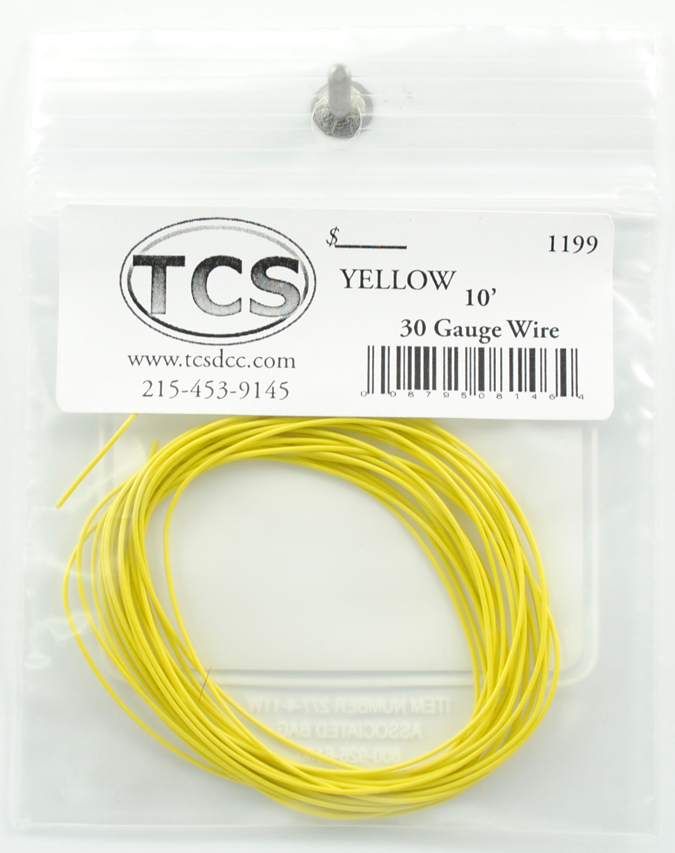 10ft 30awg - Yellow